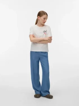 Vmbree jeans med høj talje og vid benvidde
