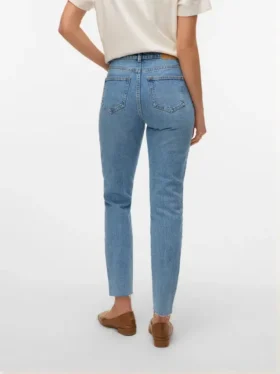 Vmbrenda High Rise Mom Fit ankeljeans