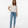 Vmbrenda High Rise Mom Fit ankeljeans