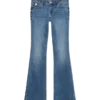 Vmcamille-jeans med lav talje og udvidet ben