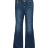 Vmcamille-jeans med lav talje og udvidet ben