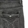 Vmcamille-jeans med lav talje og udvidet ben