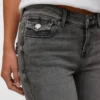Vmcamille-jeans med lav talje og udvidet ben