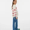 Vmcandyhearts strikket pullover