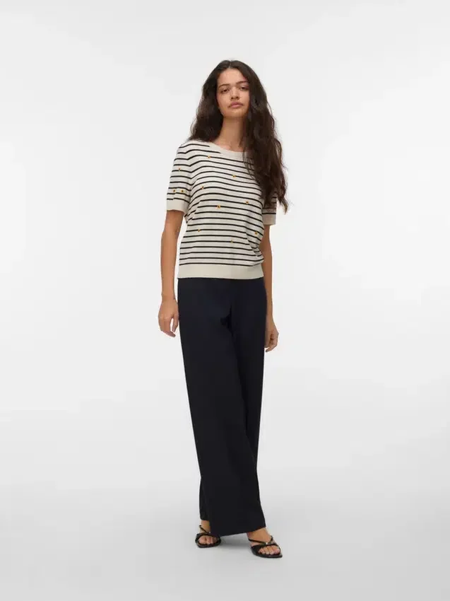 Vmcarmelia strikket T-shirt Vmcarmelia strikket T-shirt