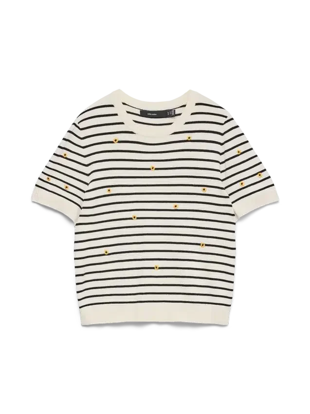 Vmcarmelia strikket T-shirt Vmcarmelia strikket T-shirt