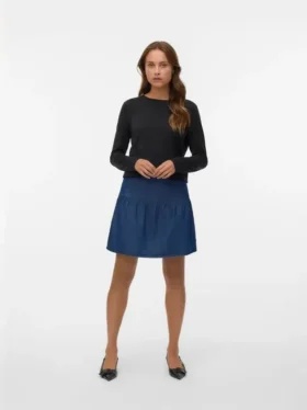 Vmcassidy kort shorts med mellemhøj talje