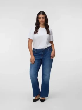 Vmcasta jeans med mellemhøj talje og bootcut-pasform