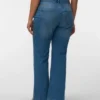 Vmcastra jeans med lav talje og udvidet ben