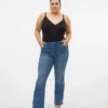 Vmcflash-jeans med mellemhøj talje og udvidet ben