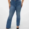 Vmcflash-jeans med mellemhøj talje og udvidet ben