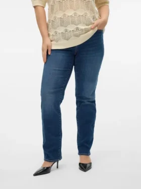 Vmcflash Mid Rise Straight Fit Jeans