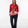 Vmcfrostydeer strikket pullover