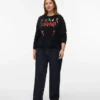 Vmcglitter strikket pullover