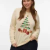 Vmcglitter strikket pullover