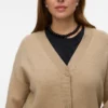 Vmcgold strikket cardigan
