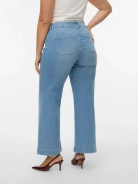 Vmckayla High Rise Kick Flare Fit Jeans