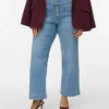 Vmckayla High Rise Kick Flare Fit Jeans