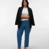 Vmclusia High Rise Mom Fit-Jeans