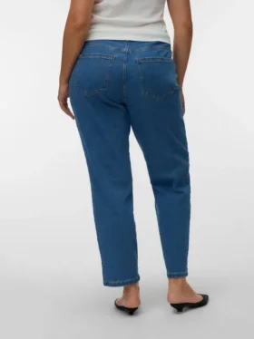 Vmclusia High Rise Mom Fit-Jeans