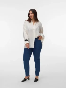 Vmclusia jeans med høj talje og slim fit