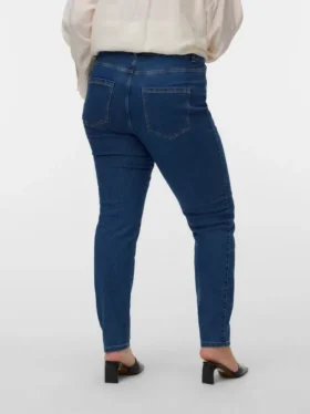 Vmclusia jeans med høj talje og slim fit