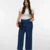 Vmclusia jeans med høj talje og vid benvidde