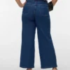 Vmclusia jeans med høj talje og vid benvidde