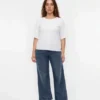 Vmcmira Mid Rise Wide Fit – Cropped Jeans