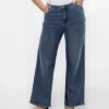 Vmcmira Mid Rise Wide Fit – Cropped Jeans