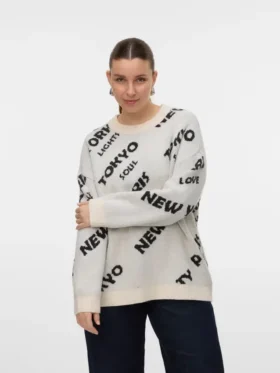 Vmcnewcity strikket pullover