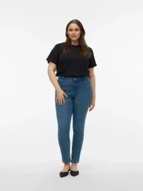 Vmcpaige jeans med mellemhøj talje og skinny pasform
