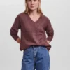 Vmcrewlefile strikket pullover