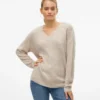 Vmcrewlefile strikket pullover Vmcrewlefile strikket pullover