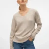 Vmcrewlefile strikket pullover Vmcrewlefile strikket pullover