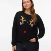 Vmcrudolf strikket pullover