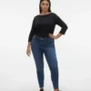Vmcsela Mid Rise Slim Fit-Jeans