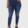 Vmcseven Mid Rise Skinny Fit Jeans