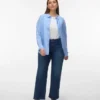 Vmcstellastretch-Jeans med mellemhøj talje og bred benvidde