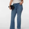 Vmctanna jeans med høj talje og udvidet ben