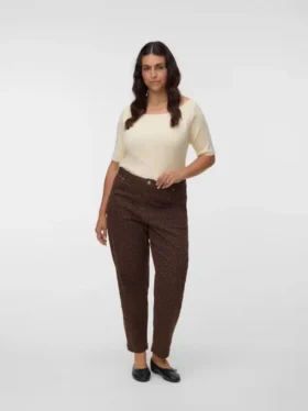 Vmctessa High Rise Mom Fit-Jeans