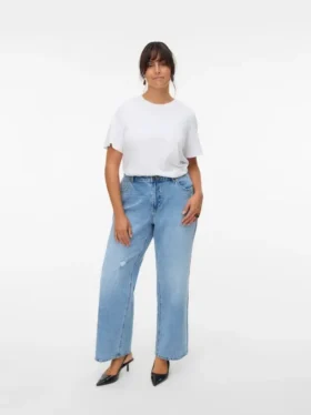 Vmctessa High Rise Straight Fit-Jeans