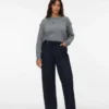 Vmctessa jeans med høj talje og vid benvidde
