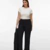 Vmctessa jeans med høj talje og vid benvidde