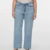 Vmctessa jeans med høj talje og vid benvidde