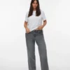 Vmctessa jeans med høj talje og vid benvidde