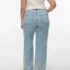Vmctessa jeans med høj talje og vid benvidde