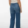Vmctessa jeans med høj talje og vid benvidde