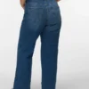 Vmctessa jeans med høj talje og vid benvidde