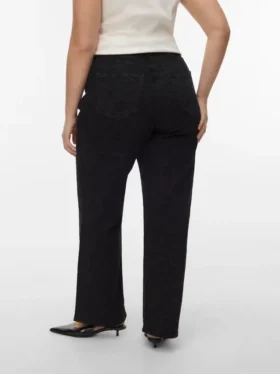 Vmctessa jeans med høj talje og vid benvidde